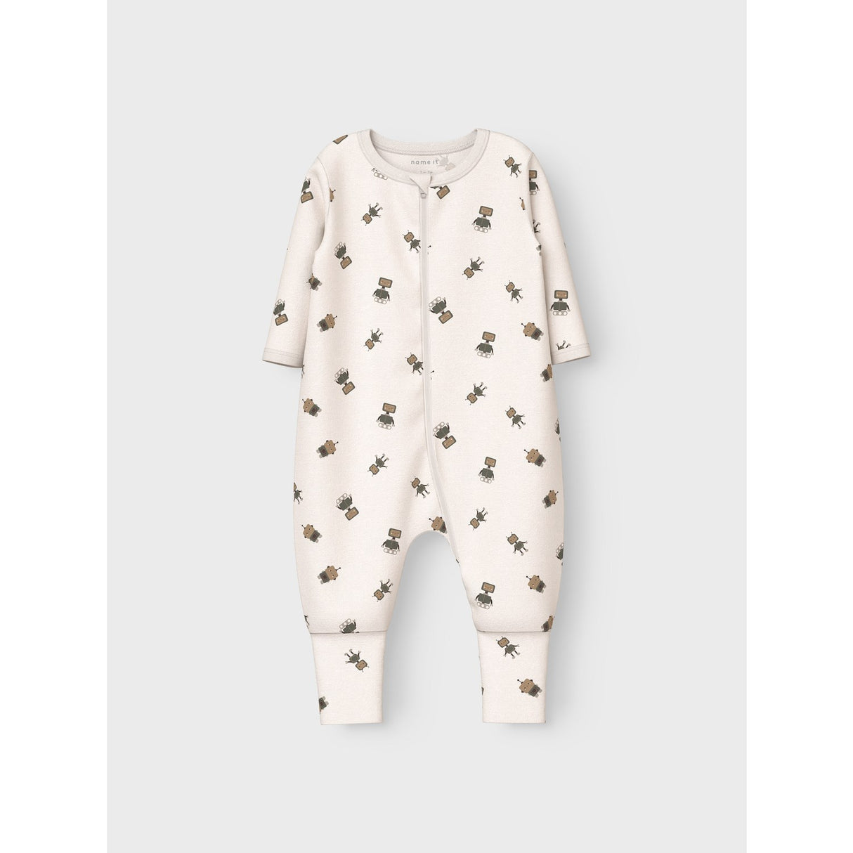 Name It Jet Stream Nbmnightsuit 2P Zip Ff Robot Noos