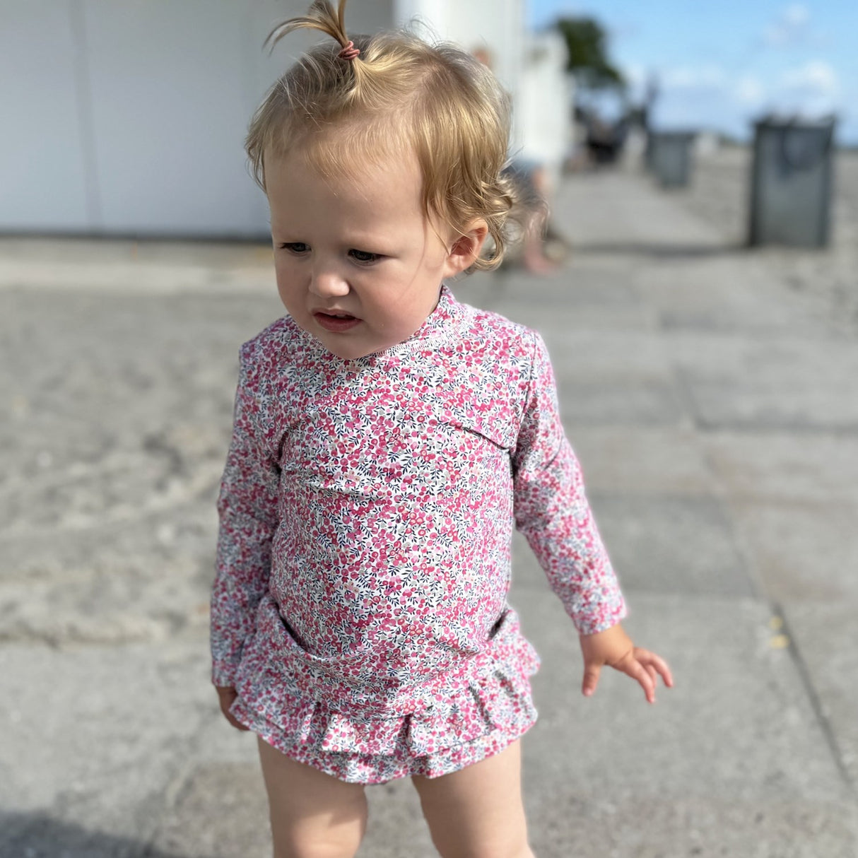 Petit Crabe Wiltshire Bud Sydney Uv Swimshirt L/S - Made Med Liberty© Stoff