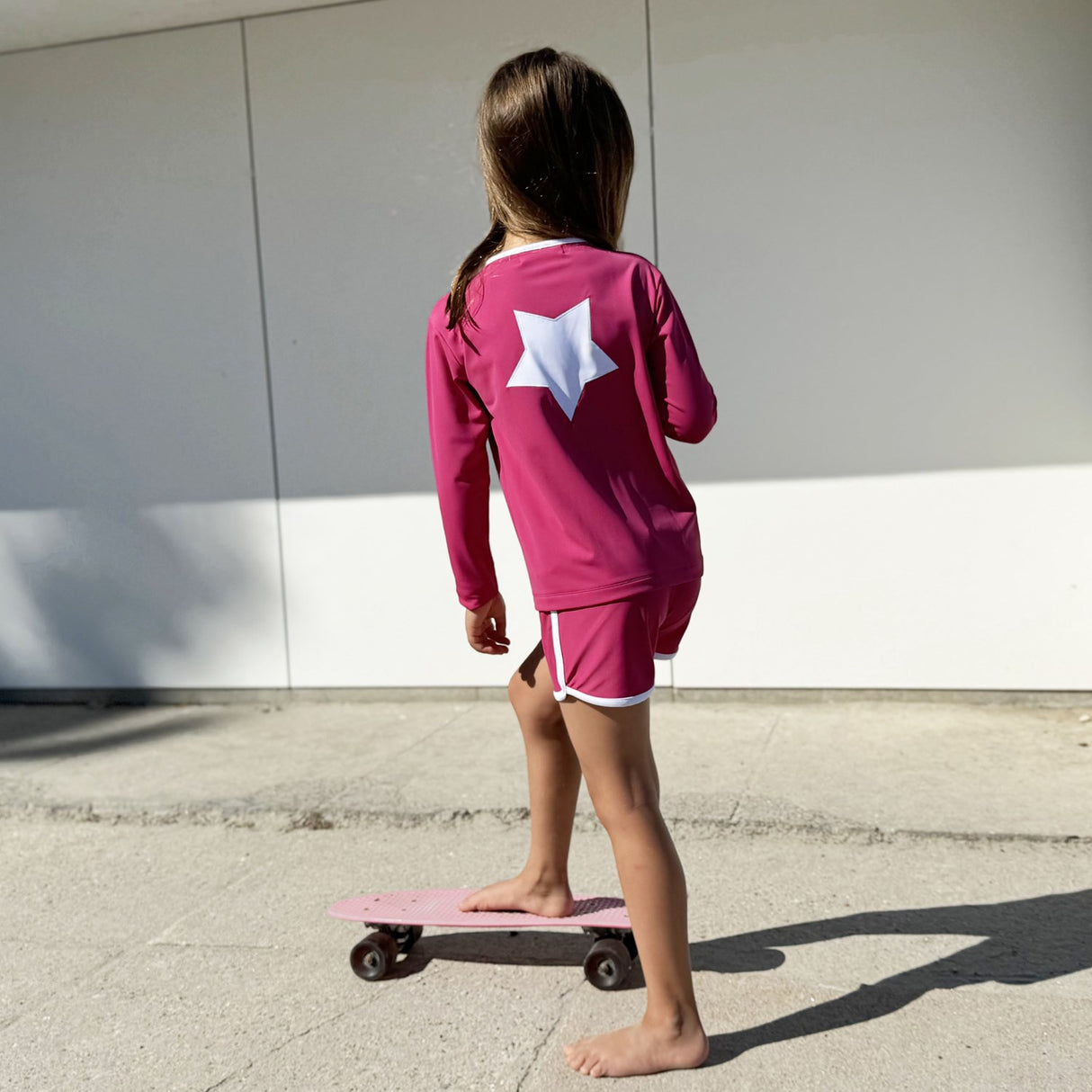 Petit Crabe Mulberry Etoile Glidelås Uv-Swim Skjorte L/S