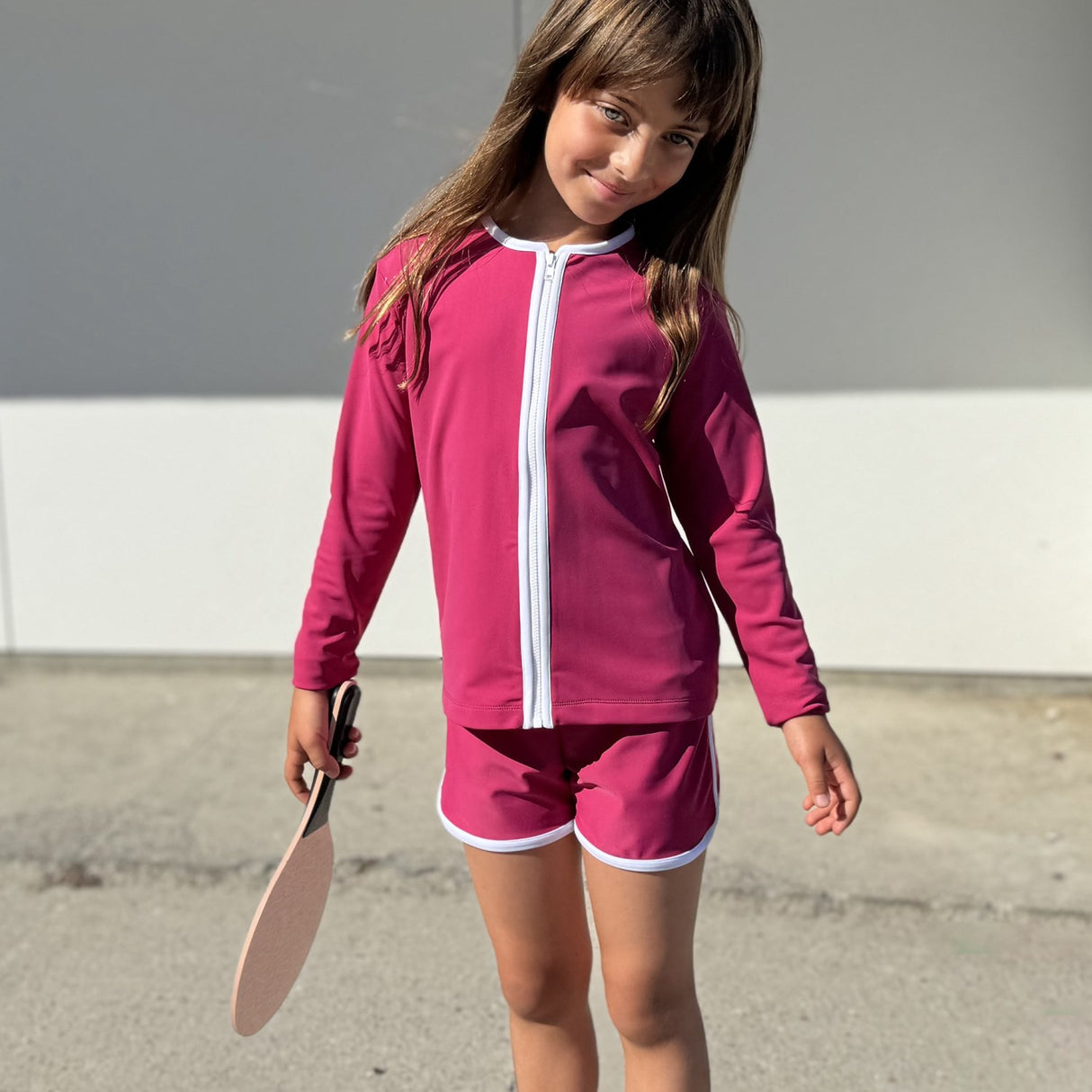 Petit Crabe Mulberry Etoile Glidelås Uv-Swim Skjorte L/S