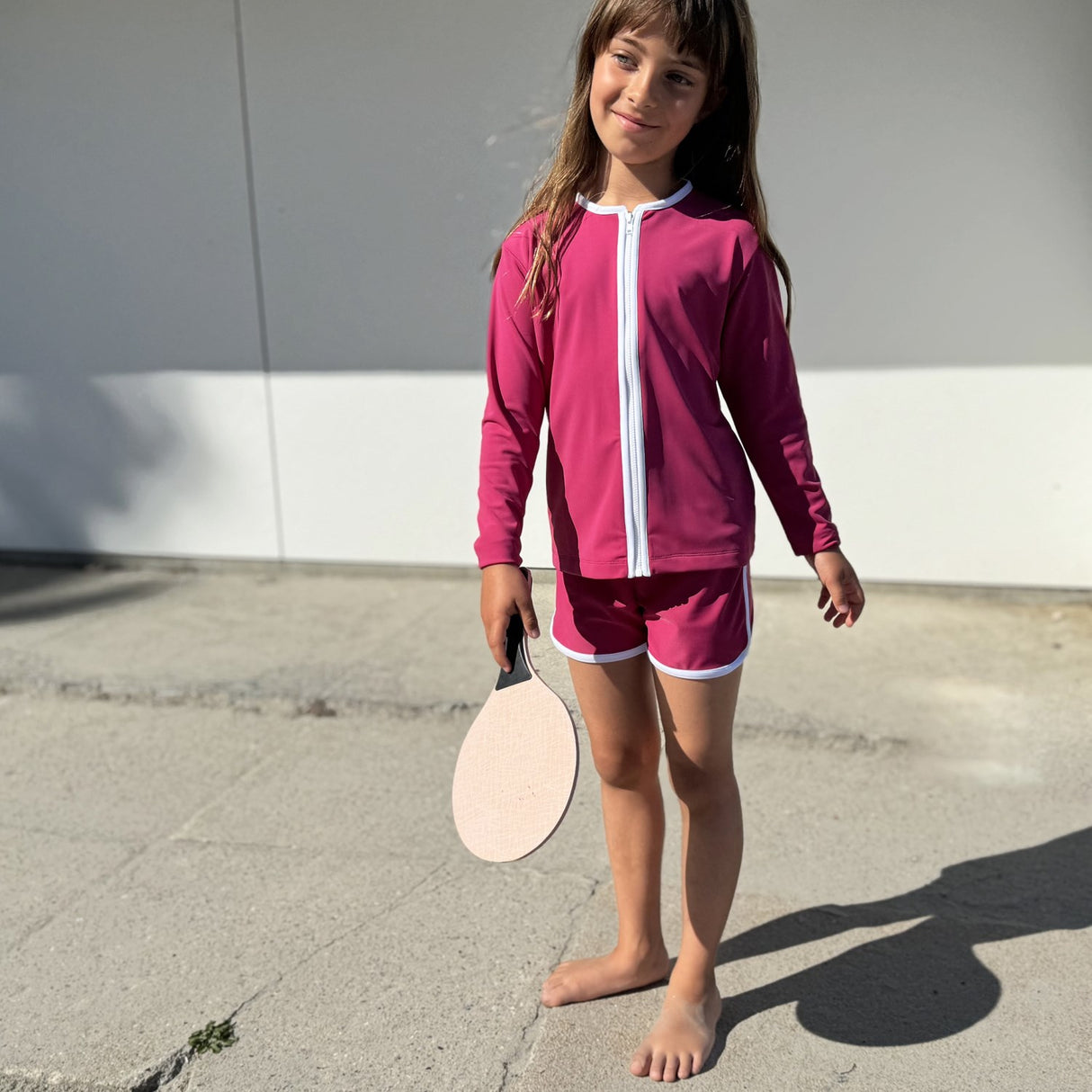 Petit Crabe Mulberry Etoile Glidelås Uv-Swim Skjorte L/S