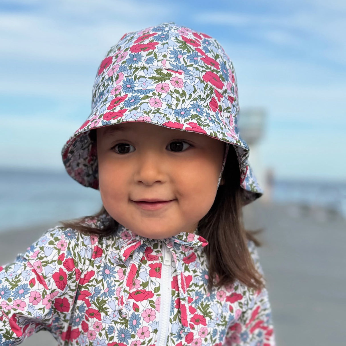 Petit Crabe Poppy & Daisy P Frey Sun Lue - Made Med Liberty© Stoff