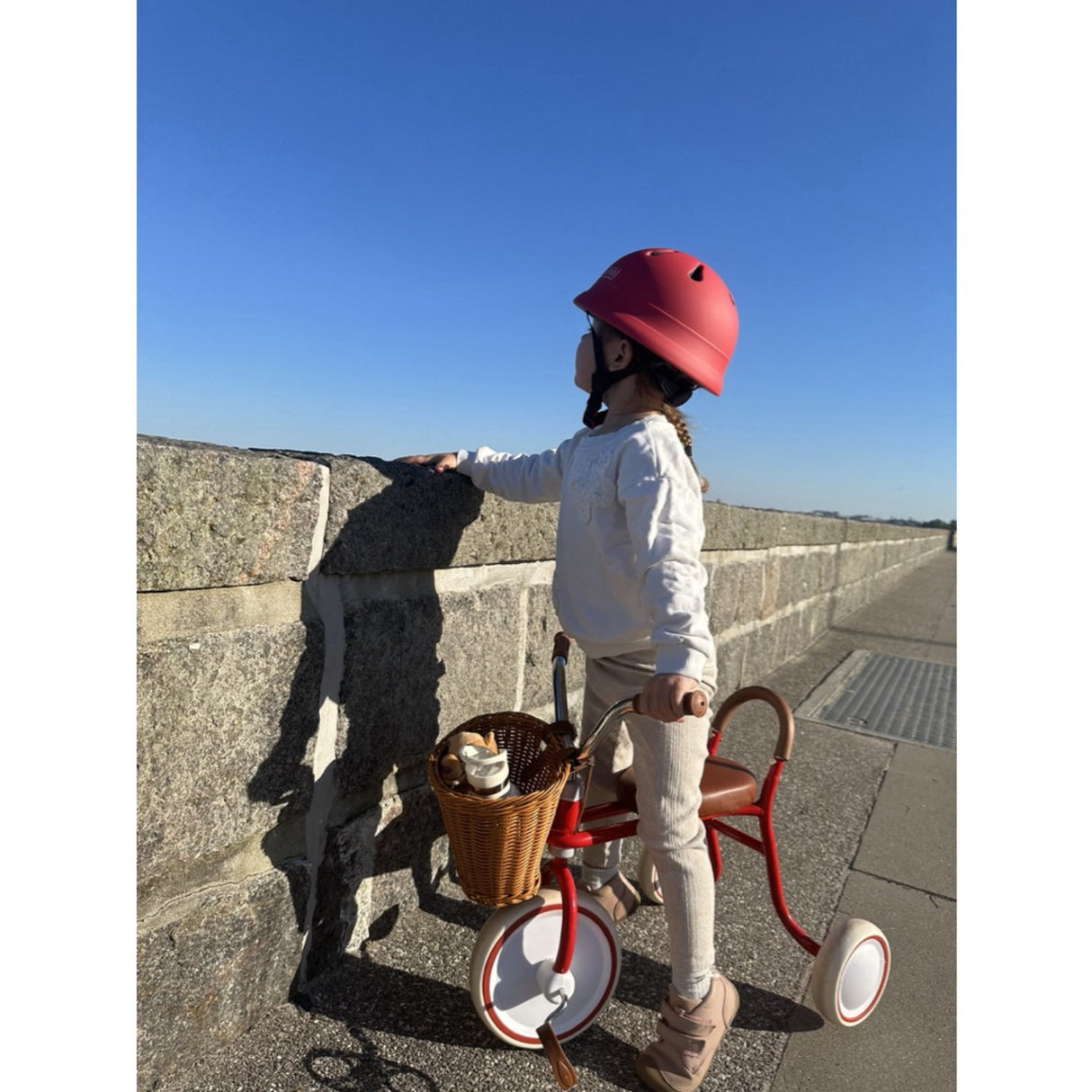 Vanilla COPENHAGEN Berry Red Sykkelhjelm