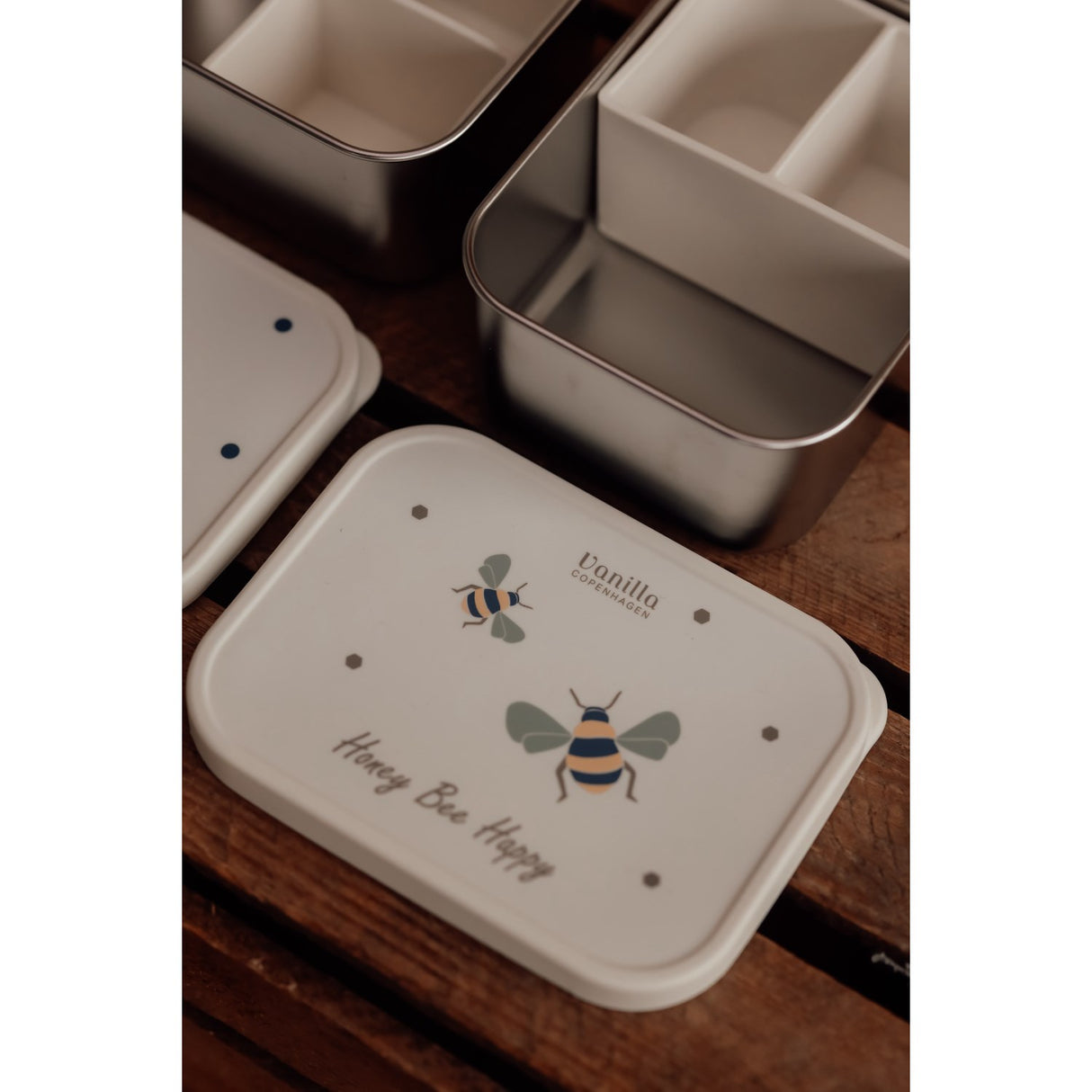 Vanilla COPENHAGEN Honeybee Happy Matboks