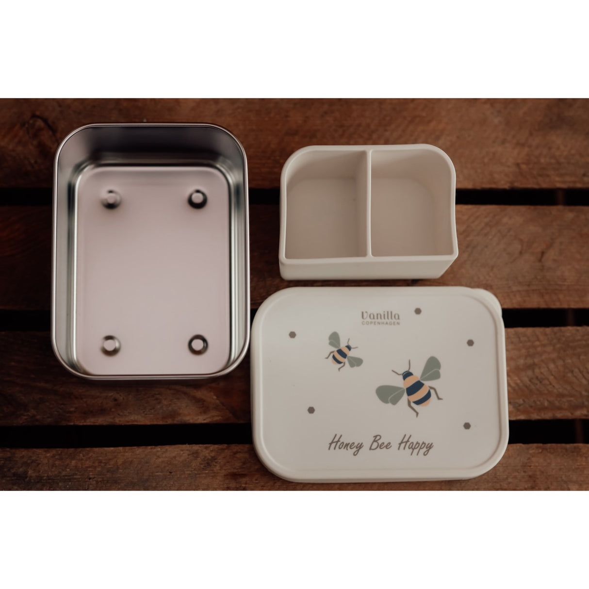 Vanilla COPENHAGEN Honeybee Happy Matboks