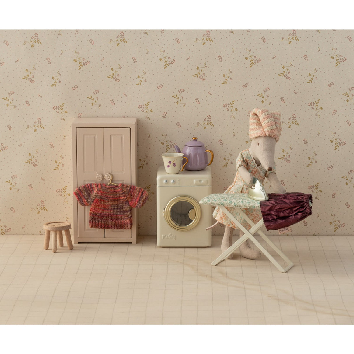 Maileg Skjørt Og Strikket Blouse, Mum Mouse