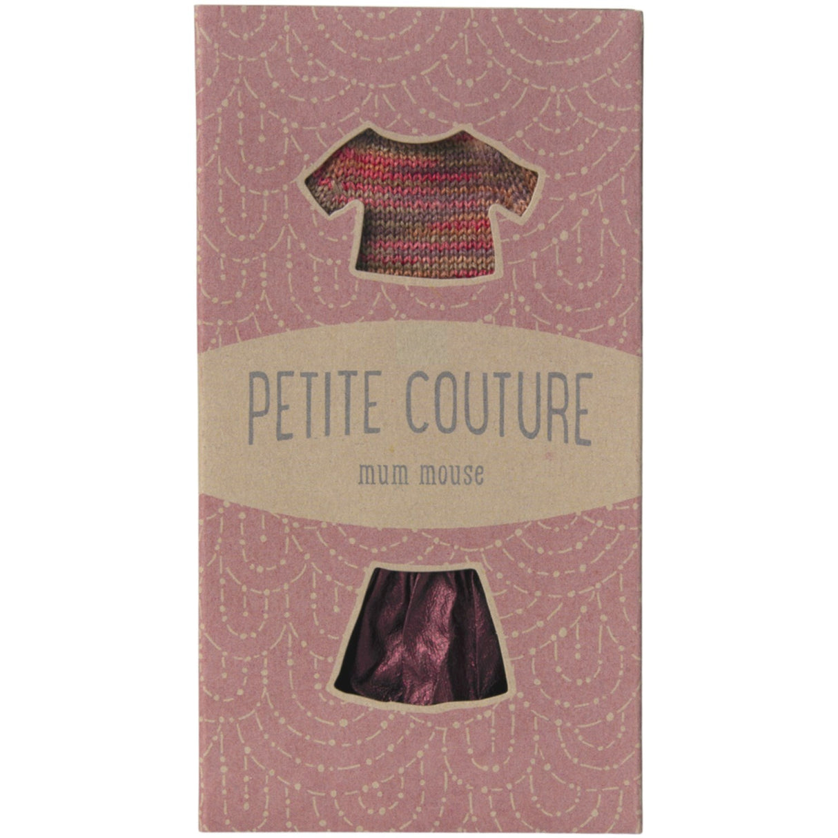 Maileg Skjørt Og Strikket Blouse, Mum Mouse