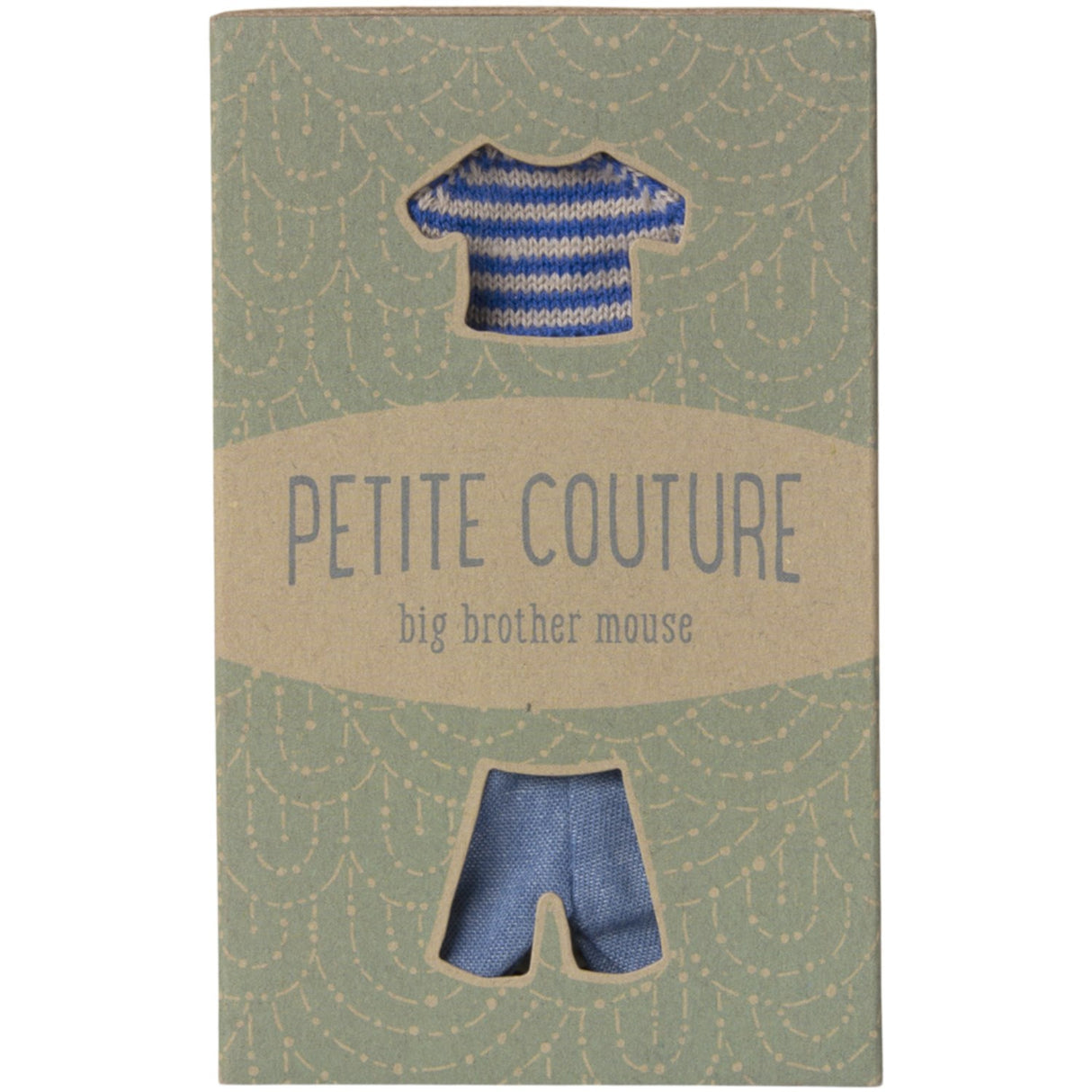 Maileg Strikket Sweater Og Pants, Big Brother Mouse