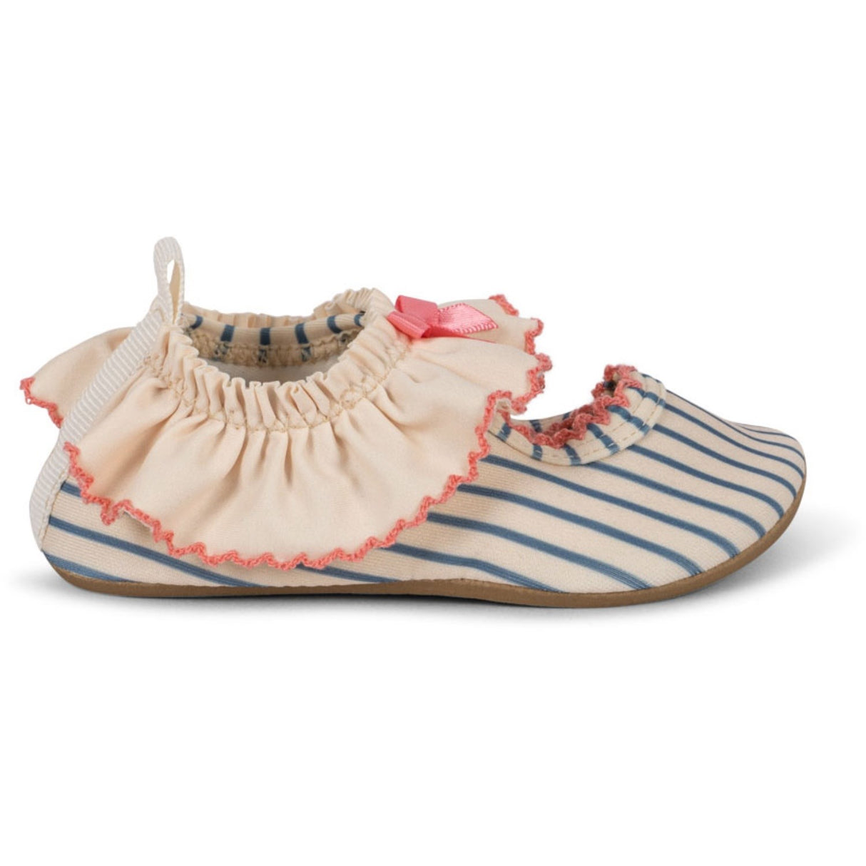 Konges Sløjd Blue Stripe Gina Frill Badesko