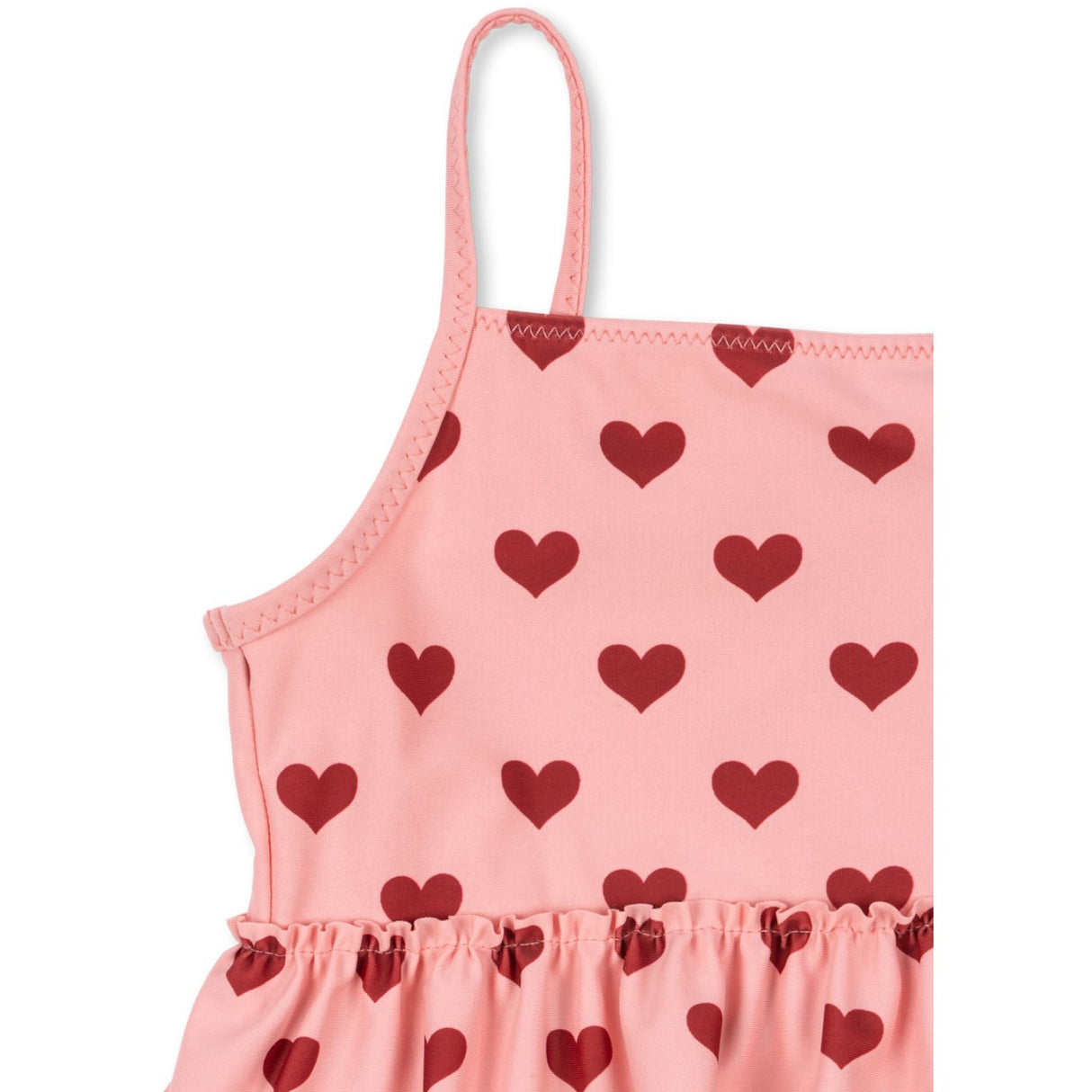 Konges Sløjd Amour Pink Manuca Frill Badedrakt Grs