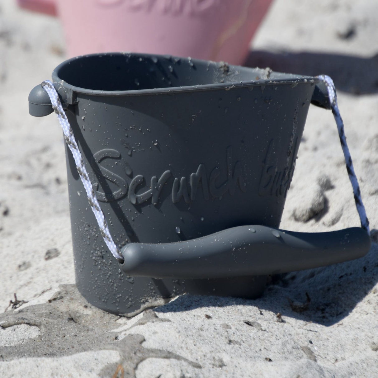 Scrunch & Follow The Duck Antrachite Bøtte Og Fiskenet Bundle