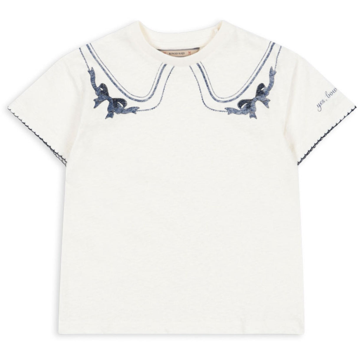 Konges Sløjd Off White/Bue Halsbånd Era Tee Ocs