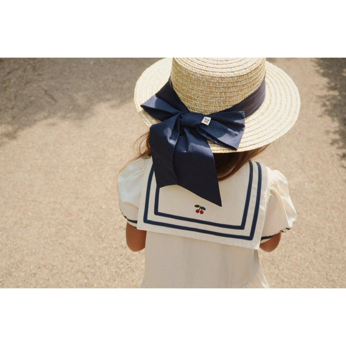 Konges Sløjd Optic White Allie Sailor Kjole Gots