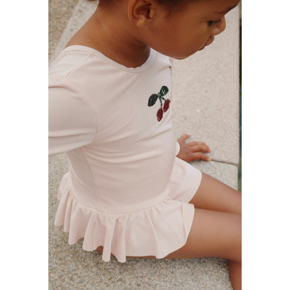 Konges Sløjd Evening Sand Jade Ls Badedrakt