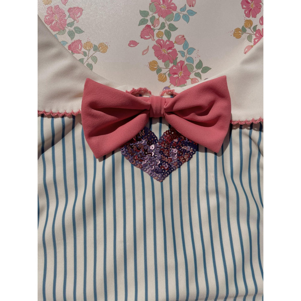 Konges Sløjd Blue Stripe Gina Badedrakt Grs