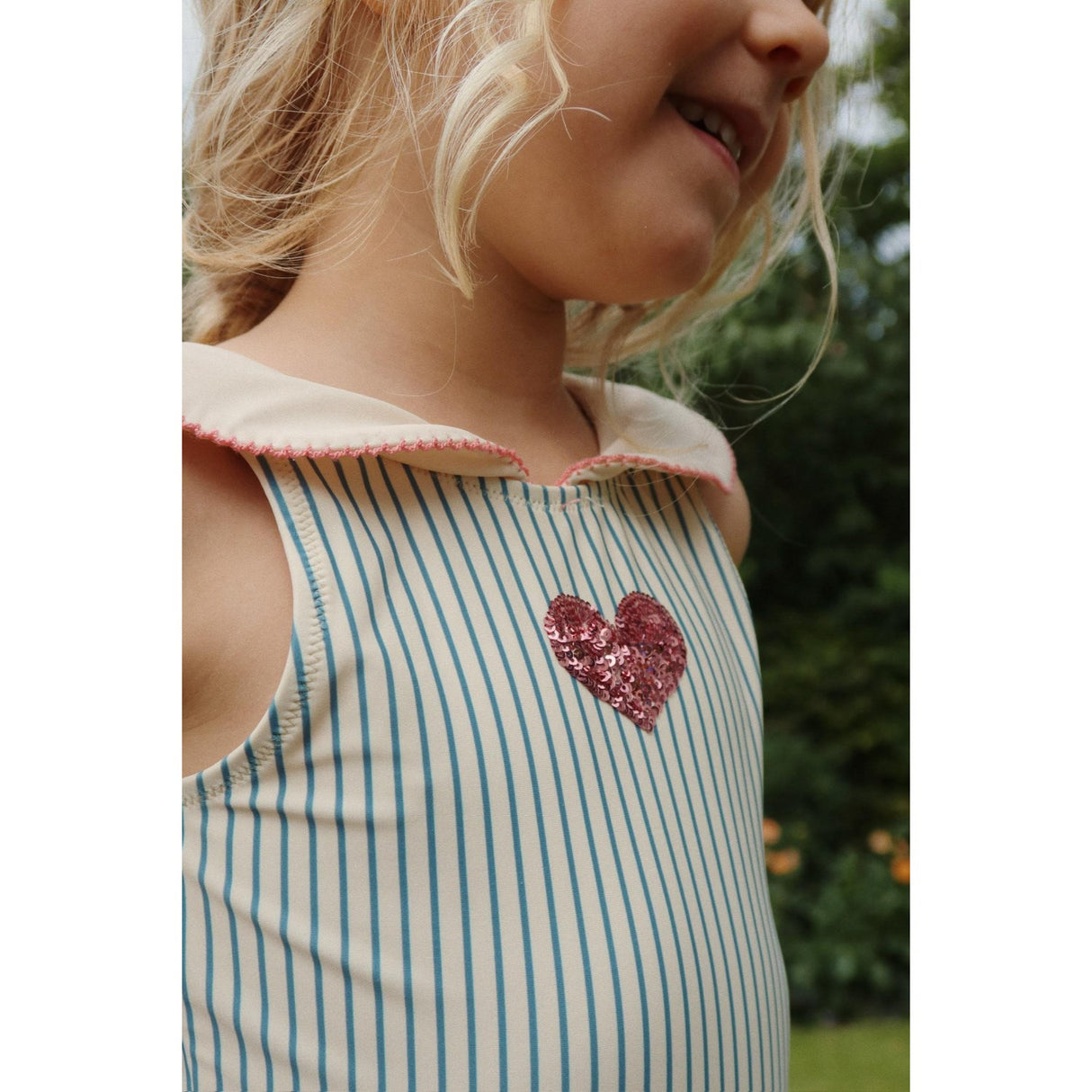 Konges Sløjd Blue Stripe Gina Badedrakt Grs