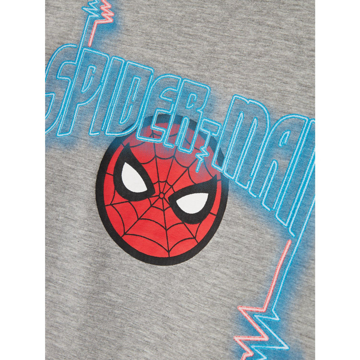 Name It Grey Melange Nmmjacinto Spider Ls Nreg Topp Mar