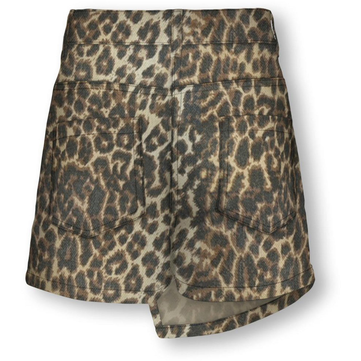 kids ONLY Toasted Coconut Leo Washed Kognaomi Washed Aop Skorts Cs Pnt