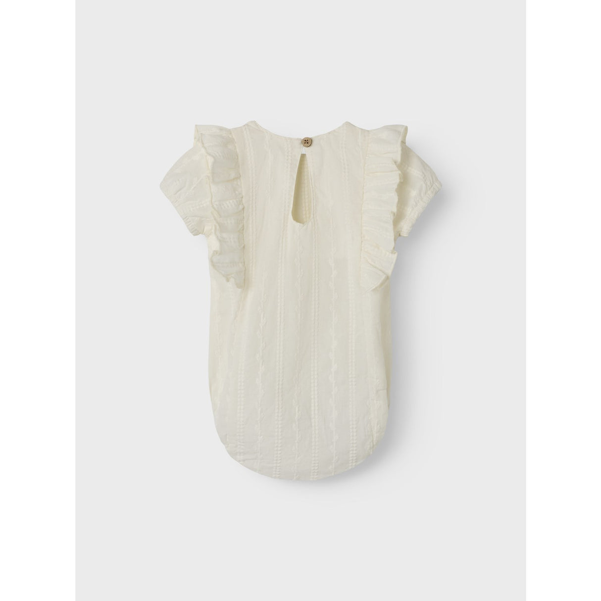 Lil'Atelier Coconut Milk Nbfjazelle Ss Loose Body Skjorte Lil