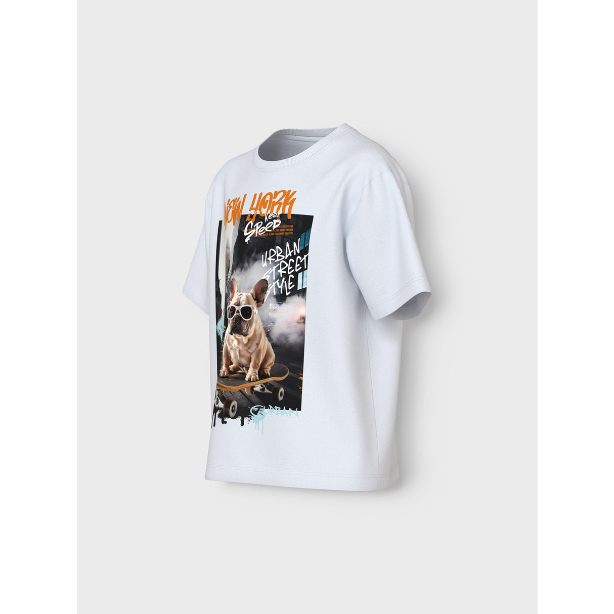 Name It Bright White Street Style Nkmvoto Ss Nreg Topp