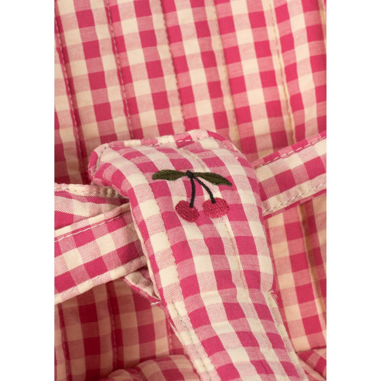 Konges Sløjd Bubblegum Check Cheeky Dukkeklapvogn