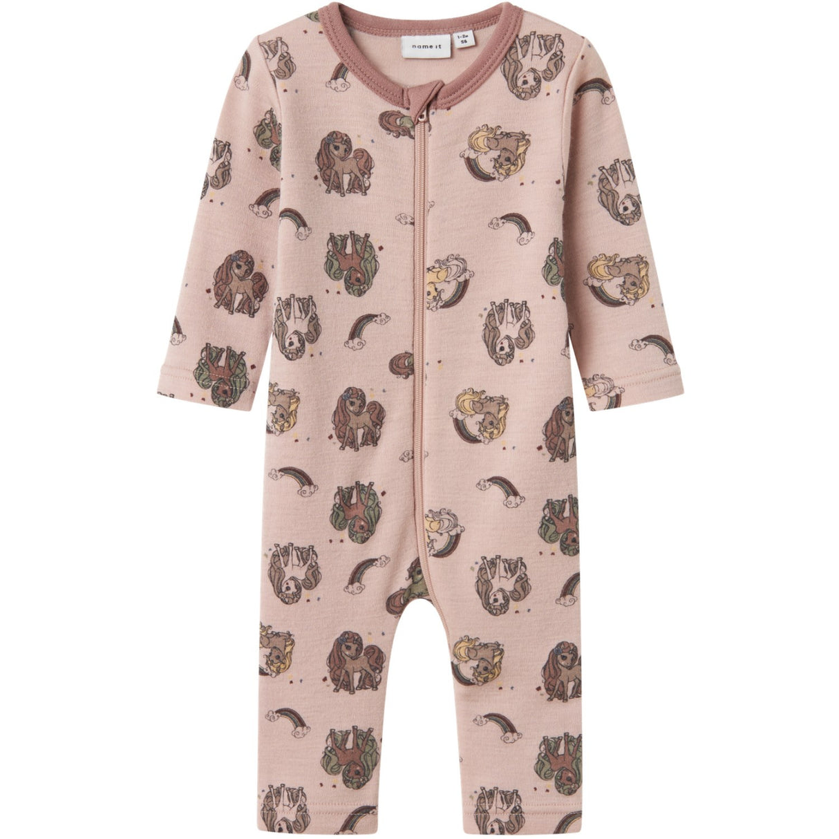 Name It Shadow Gray Unicorn Nbfwillit Ull Ls Drakt