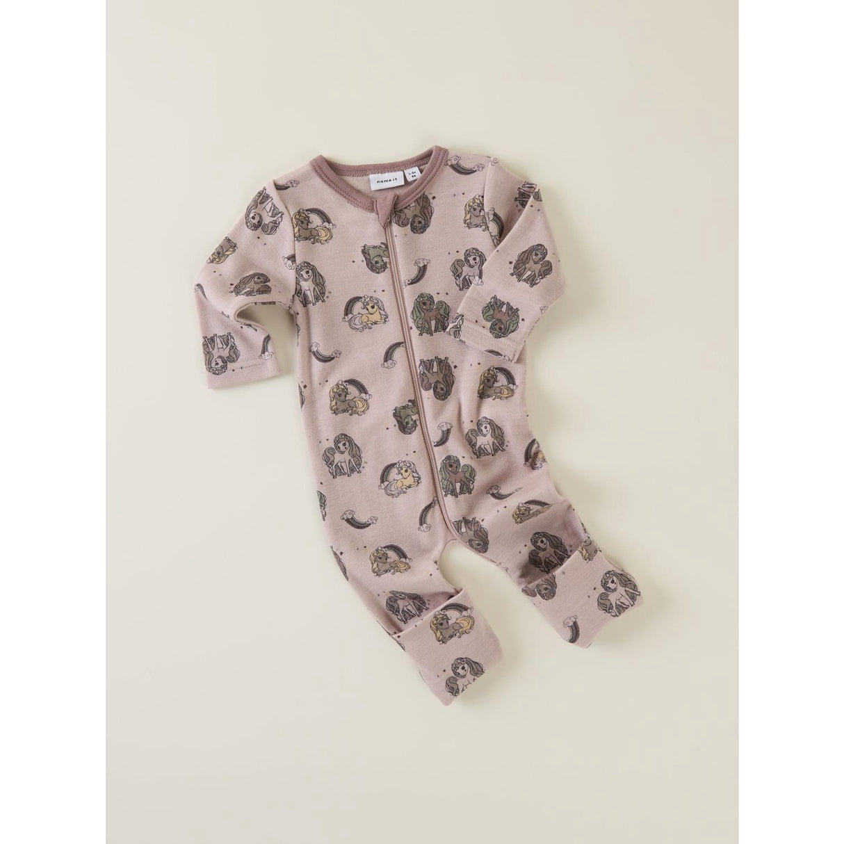 Name It Shadow Gray Unicorn Nbfwillit Ull Ls Drakt