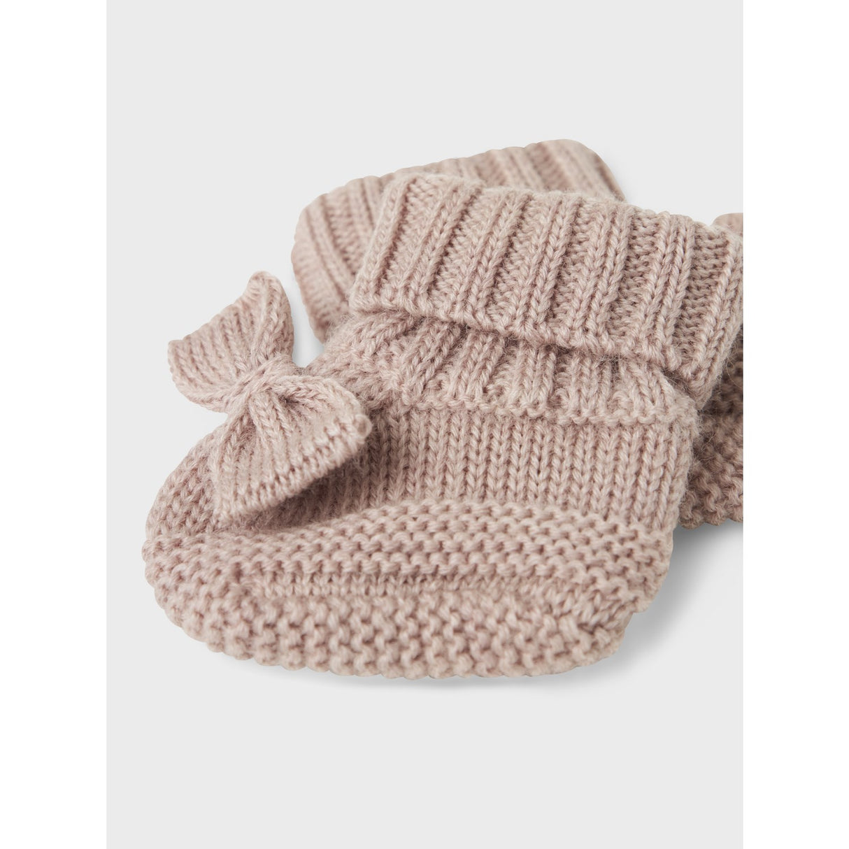 Name It Shadow Gray Nbfwrilla Ull Strikk Tøfler