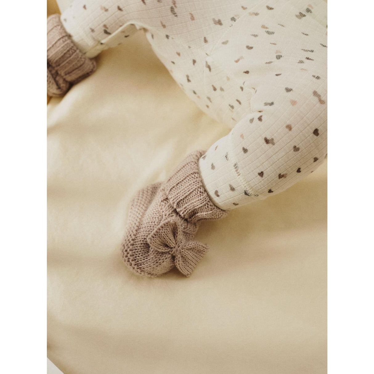 Name It Shadow Gray Nbfwrilla Ull Strikk Tøfler