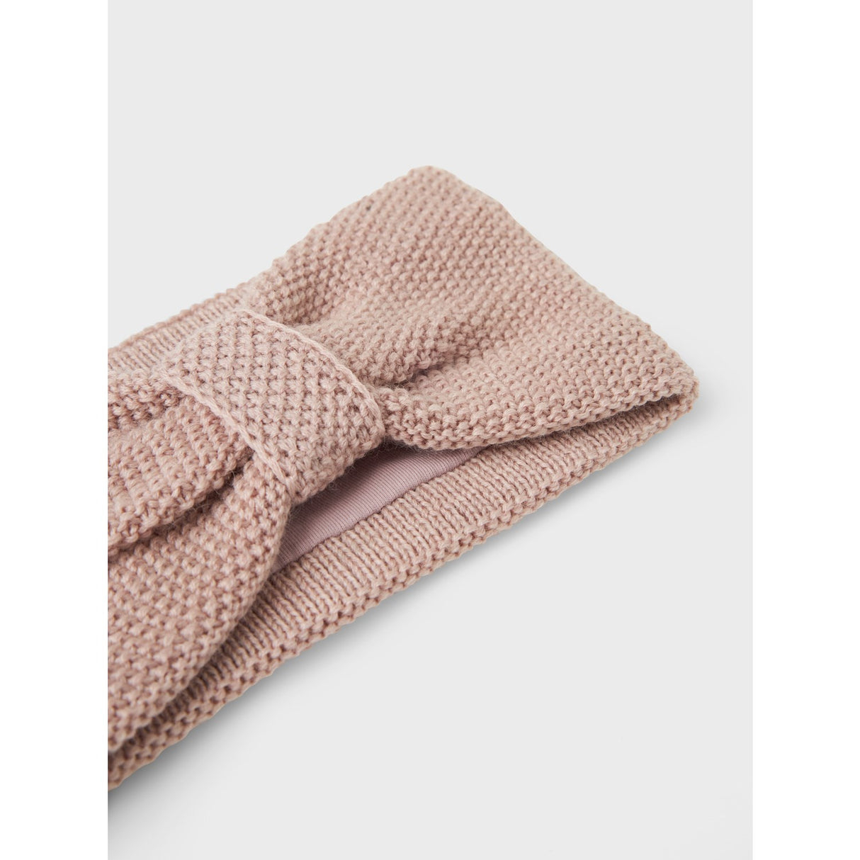 Name It Shadow Gray Nkfwrilla Ull Strikk Pannebånd