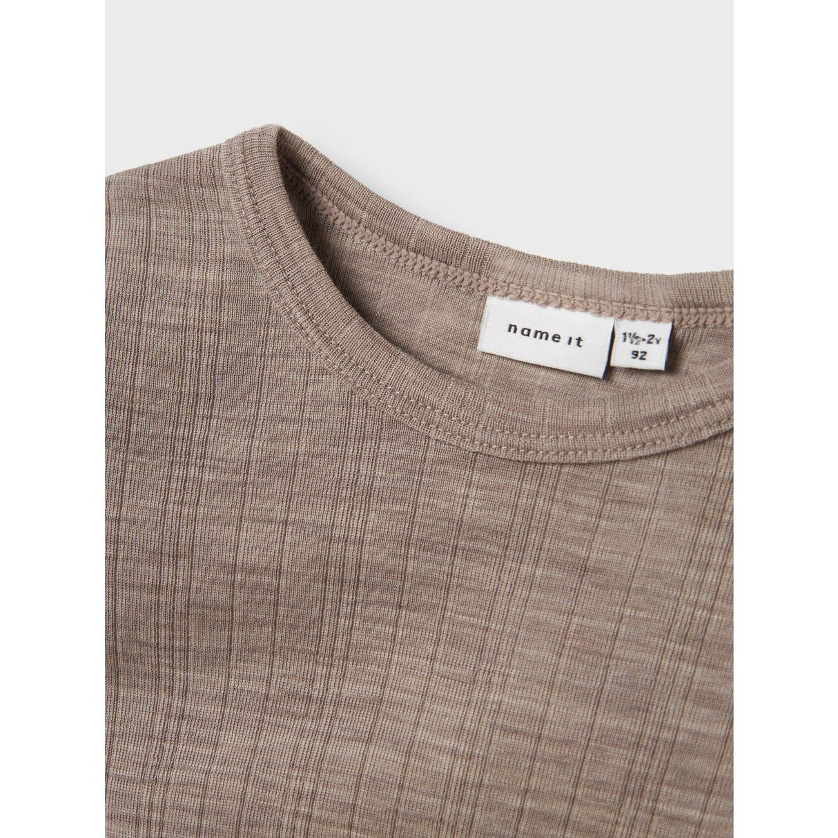 Name It Satellite Nmmwang Ull Needle Ls Topp Solid Noos