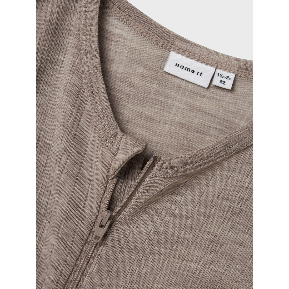 Name It Satellite Nmmwang Ull Needle Natt Drakt Solid