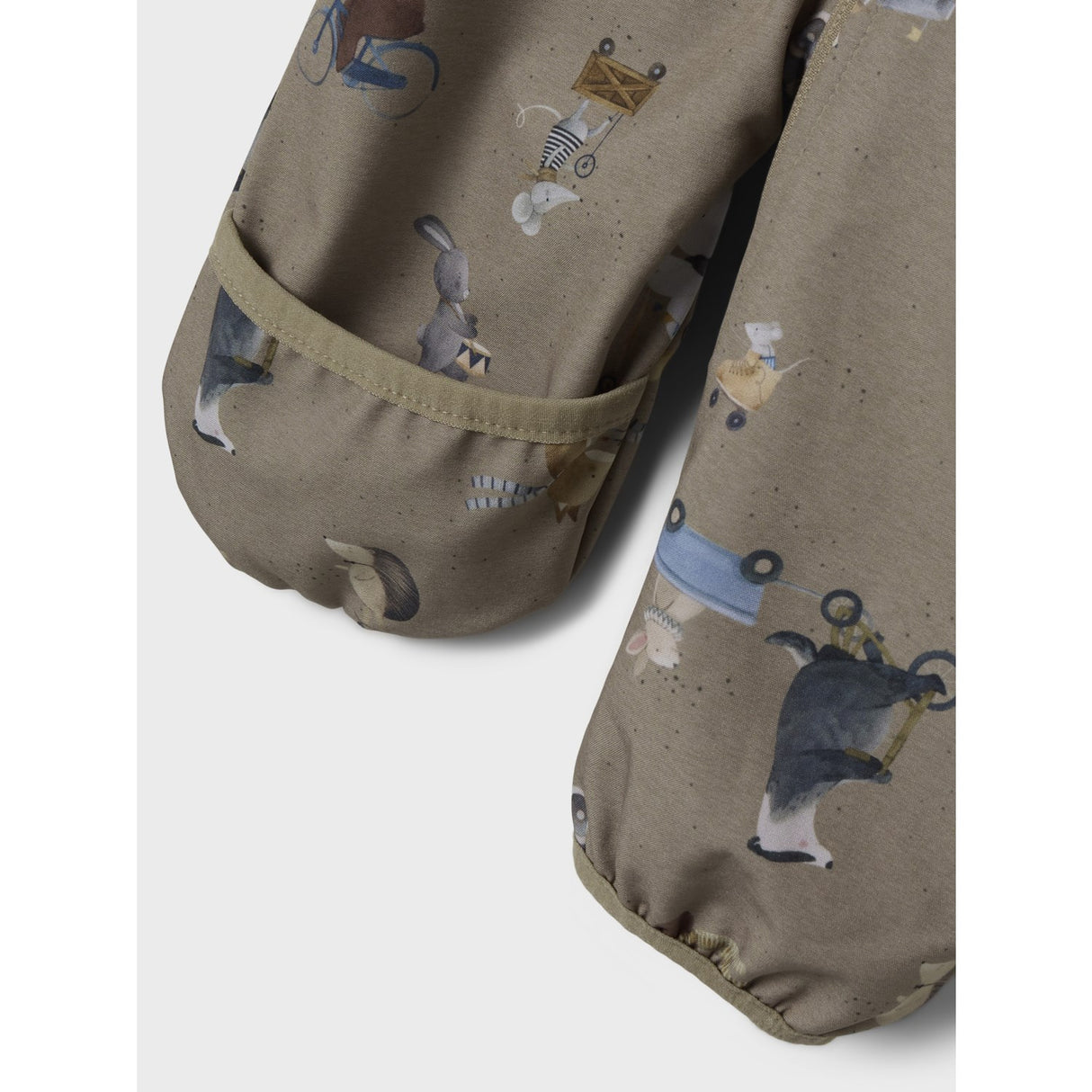 Name It Silver Mink Go Nbnalfa08 Softshell Drakt Aop Fo