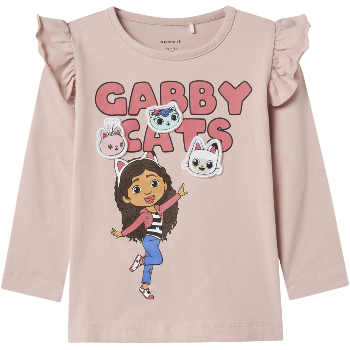 Name It Burnished Lilac Nmfjutte Gabby Ls Topp Box Sky