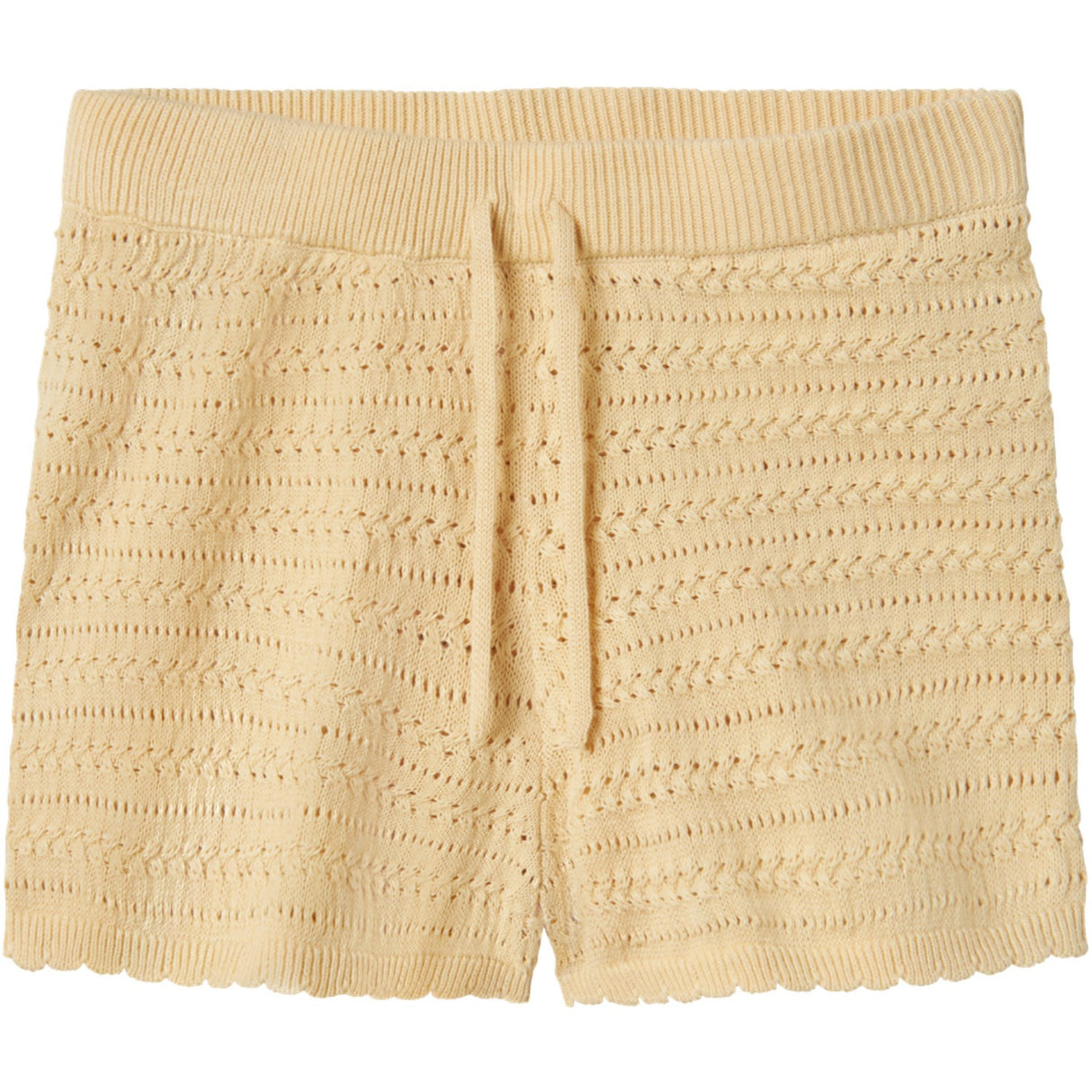 Lil'Atelier Sea Mist Nmfhope Strikk Shorts Lil