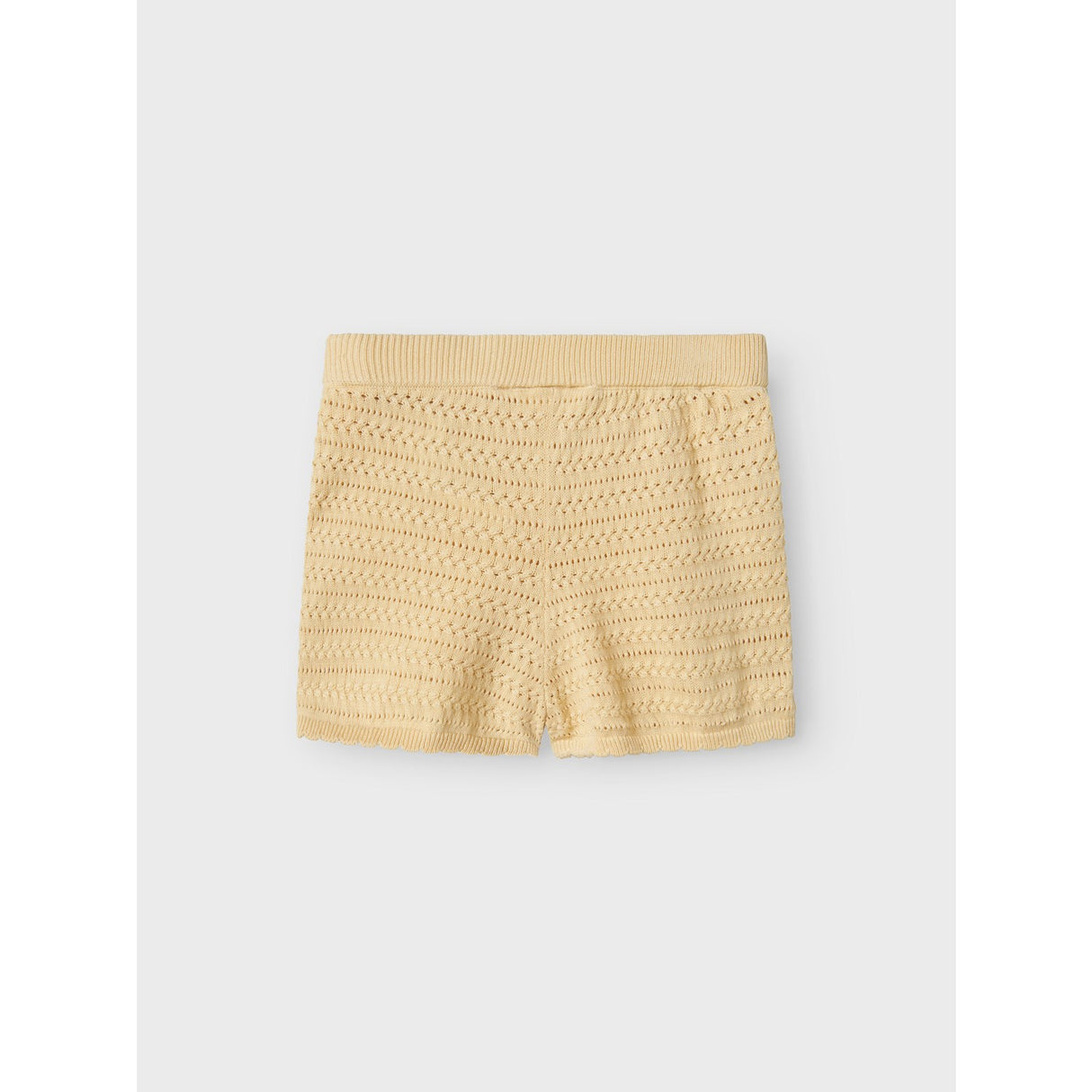 Lil'Atelier Sea Mist Nmfhope Strikk Shorts Lil