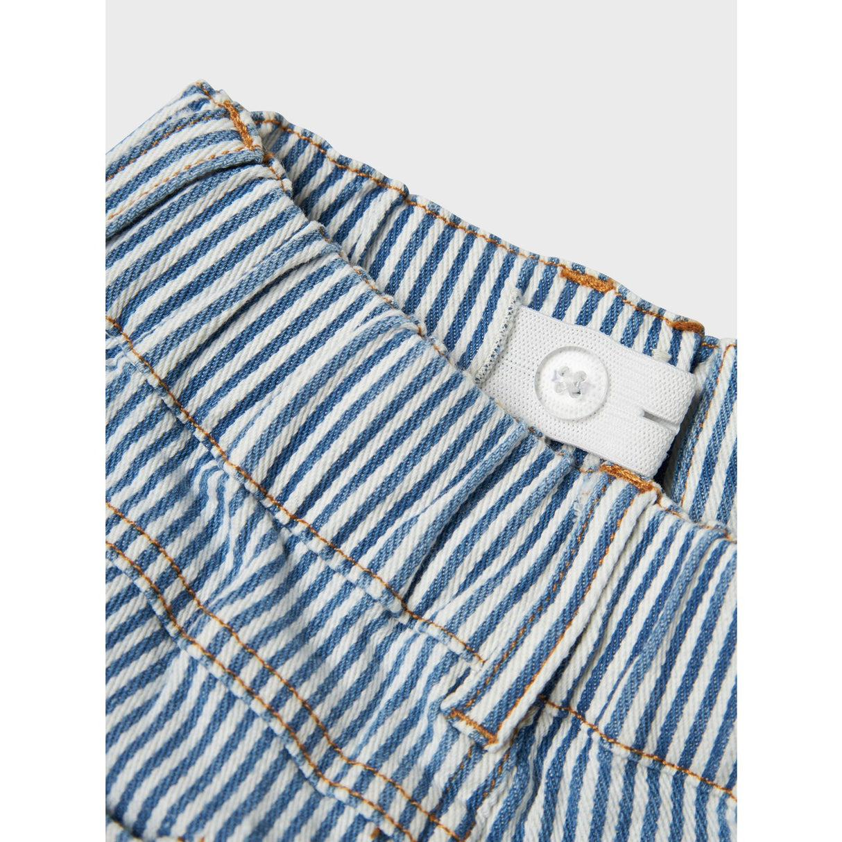 Lil'Atelier Zen Blue Stripes Nmmhalfdan Loose Shorts 4001-Hs Lil