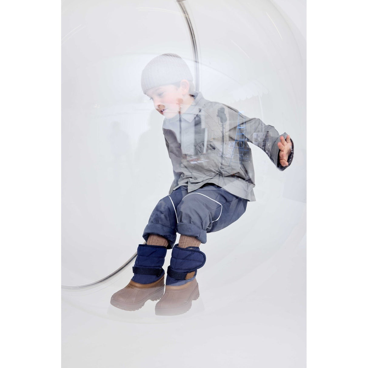 Bisgaard Navy Pacson Støvler