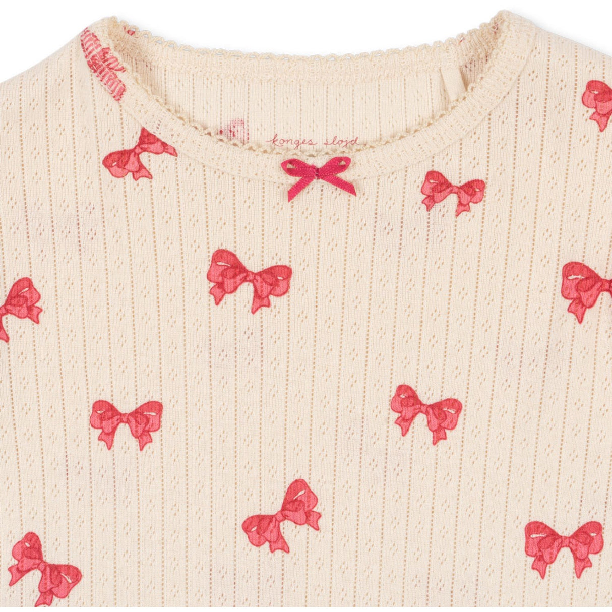 Konges Sløjd Rosia Bue Minnie Tee Gots