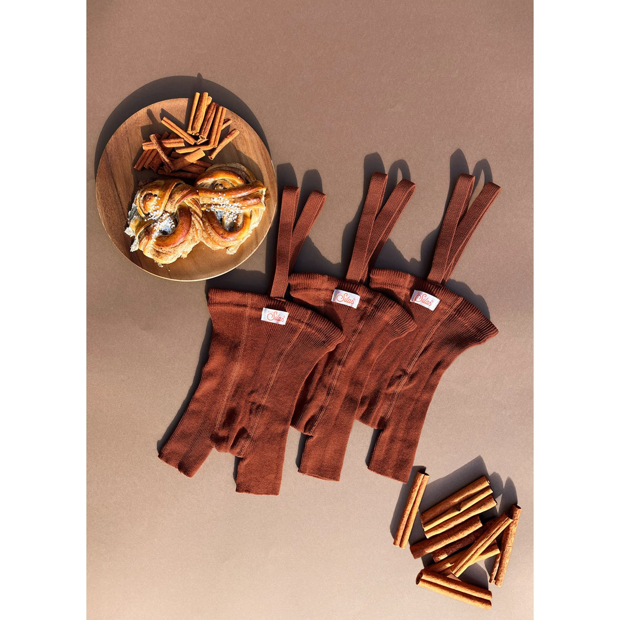 Silly Silas Cinnamon Shorty Tights Med Seler