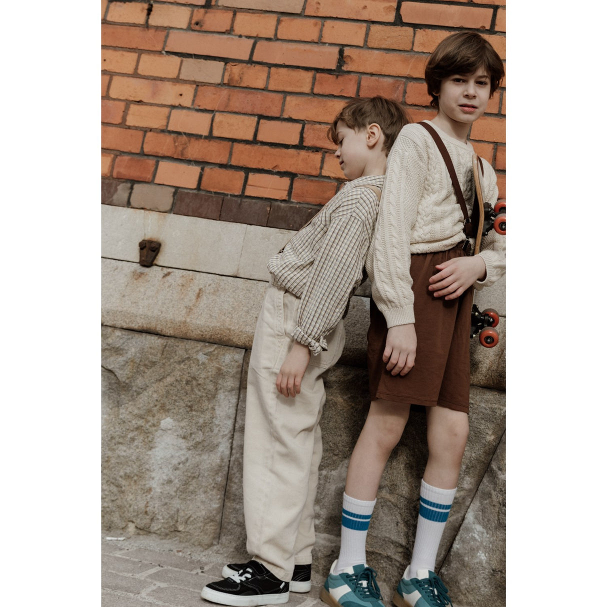 Silly Silas Chocolate Brown Kids' Braces