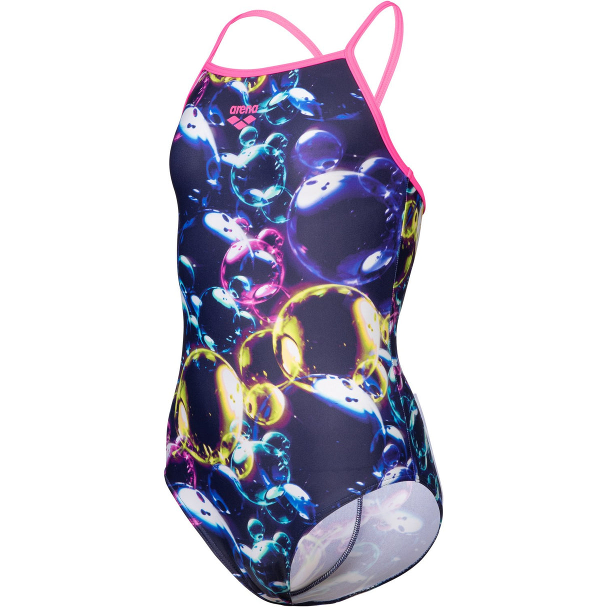 Arena Multi Girl'S Arena Soap Bubbles Badedrakt Light Drop Back
