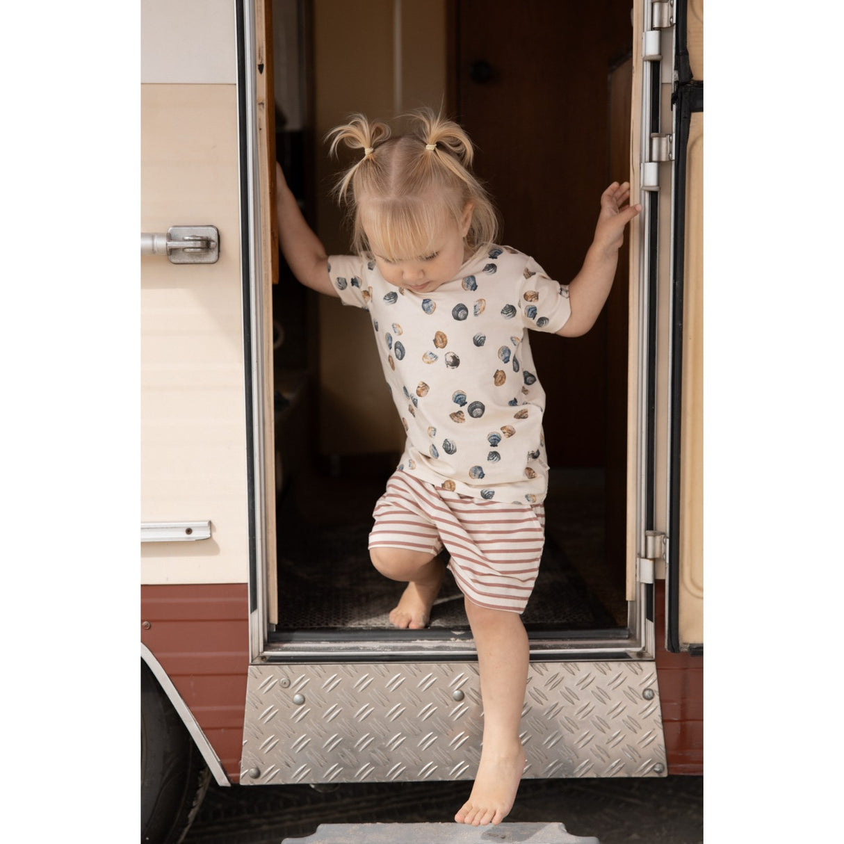 Petit Piao Clam T-Skjorte S/S Baggy Sum Printed