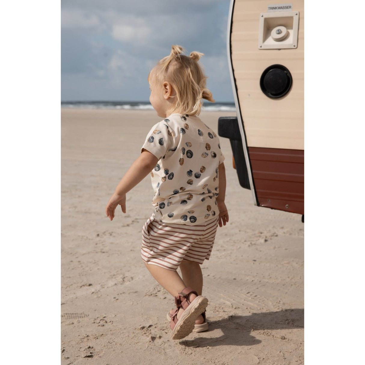 Petit Piao Clam T-Skjorte S/S Baggy Sum Printed