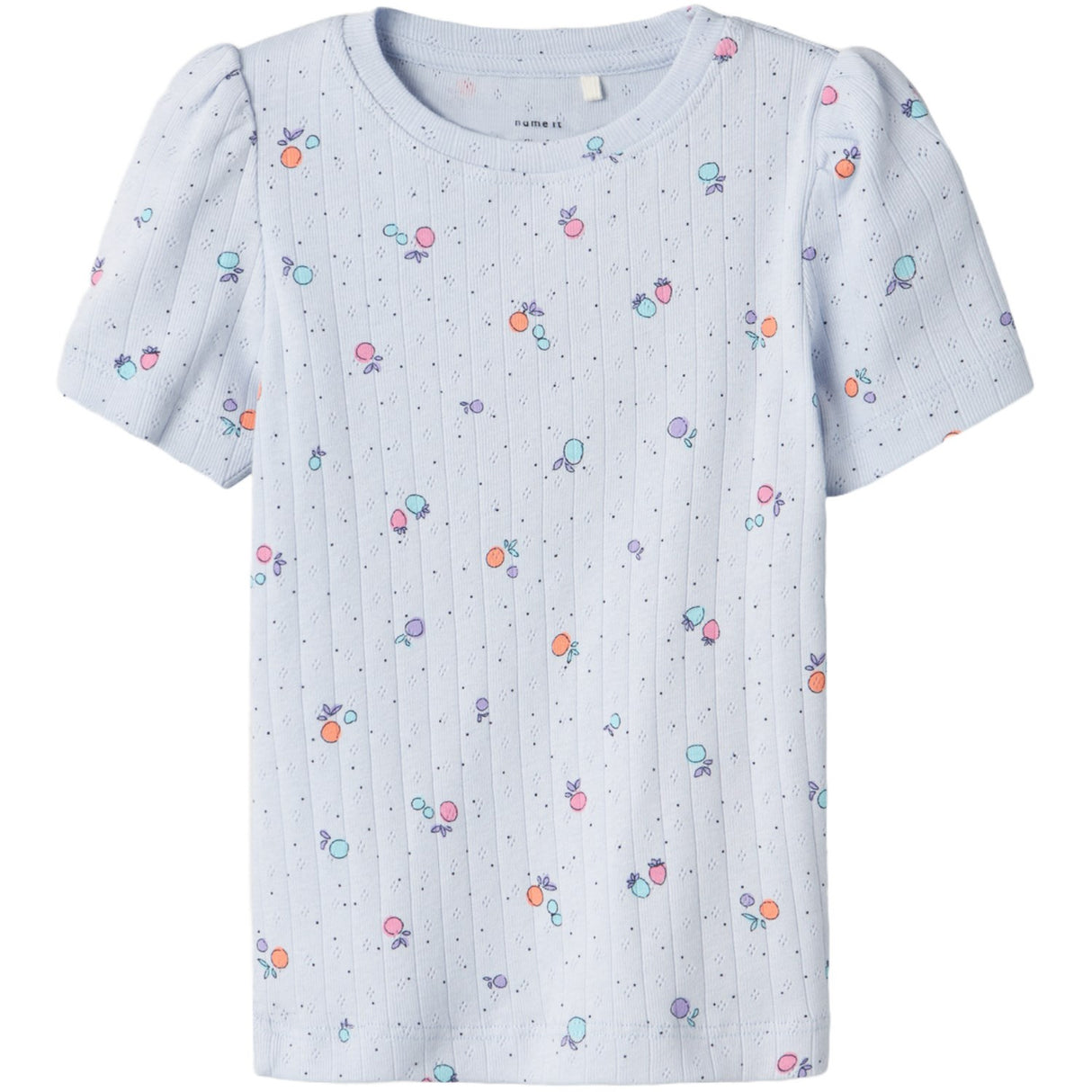 Name It Xenon Blue Nmfhamanda Ss Slim Topp Pb