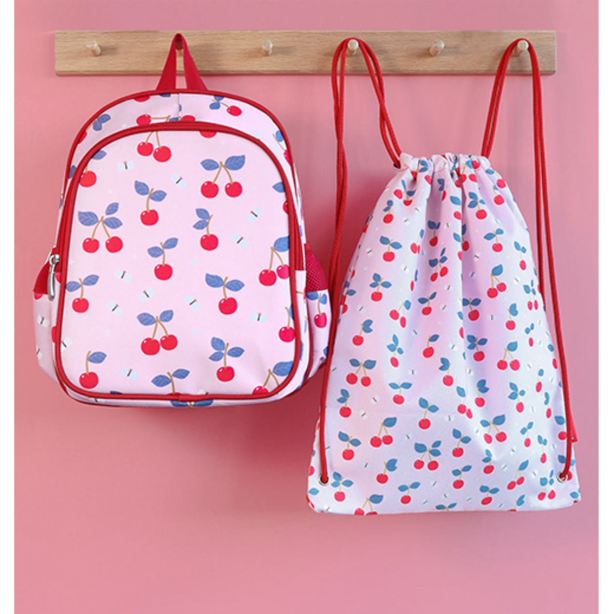 A Little Lovely Company Cherries Rygsekk