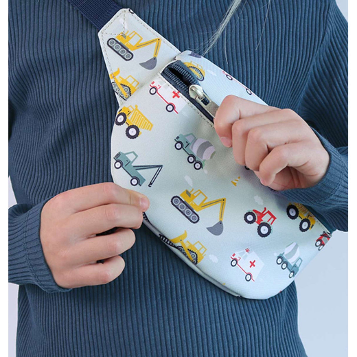 A Little Lovely Company Vehicles Bæltetaske