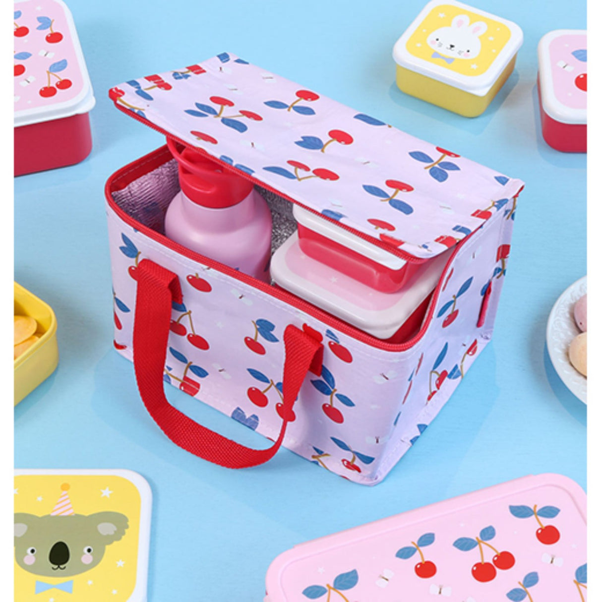 A Little Lovely Company Cherries Kjølebag