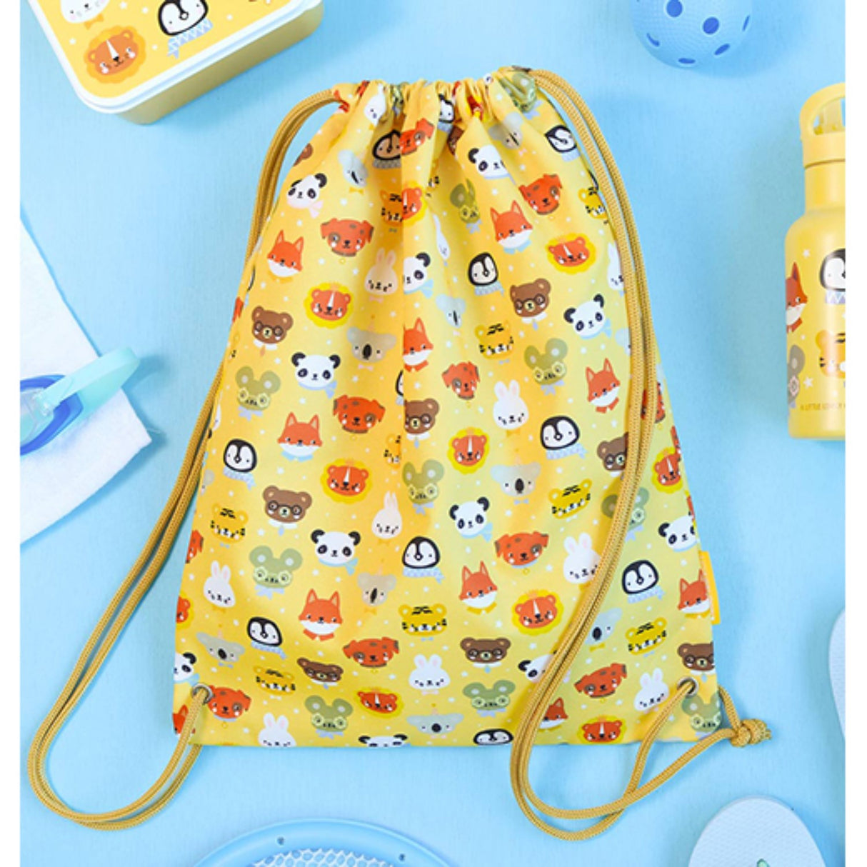 A Little Lovely Company Animal Friends Gymnastiktaske