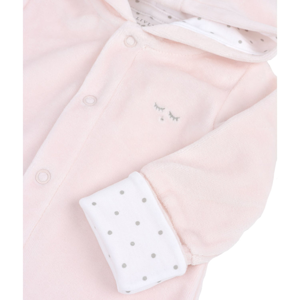 Livly Pink Plush Bunny Overall